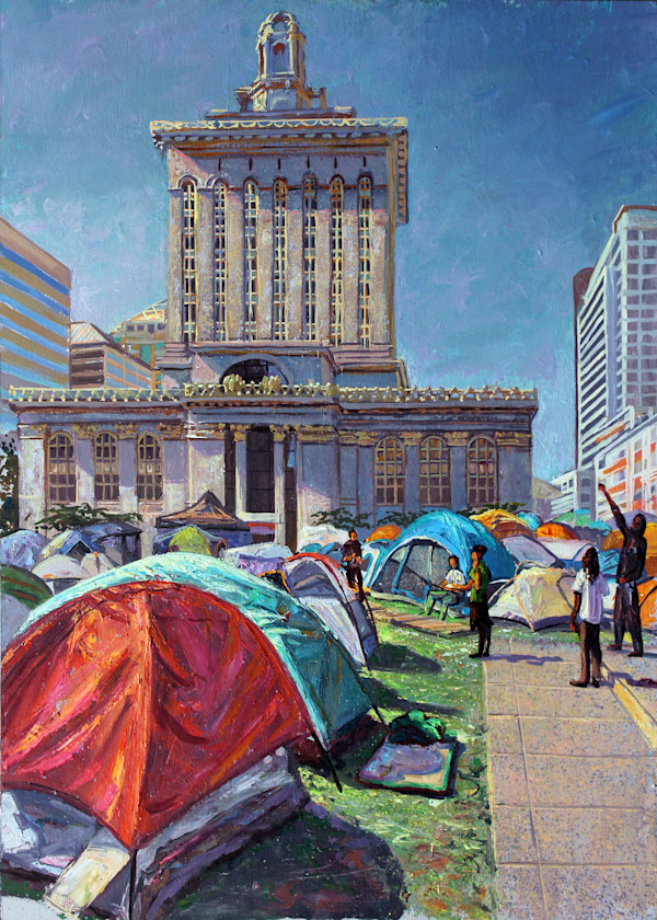 Occupy Oakland #1 by Anthony Holdsworth