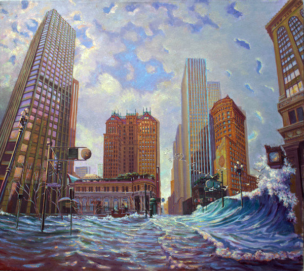 Global Warming Triptych #2 by Anthony Holdsworth