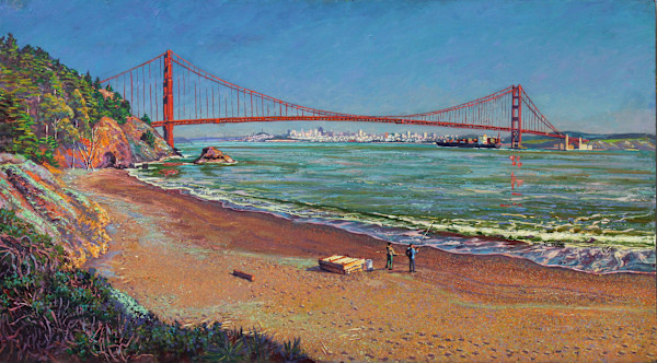 Golden Gate Series  #11, Kirby Cove by Anthony Holdsworth