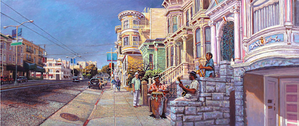 Jazz on Divisadero, Kaiser Permanente Series by Anthony Holdsworth