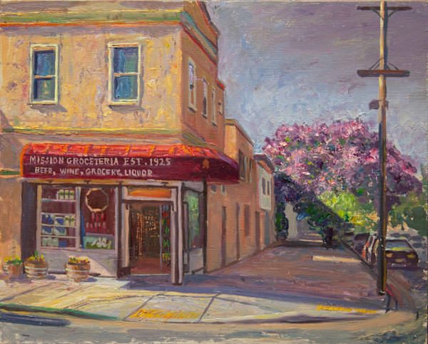 Jacaranda on Alabama Street by Anthony Holdsworth, Image 1.