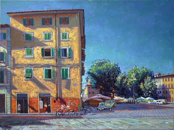 Piazza Santo Spirito #3 by Anthony Holdsworth