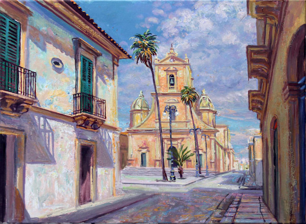 San Giovanni, Vittoria, Prov.Ragusa, Sicily by Anthony Holdsworth
