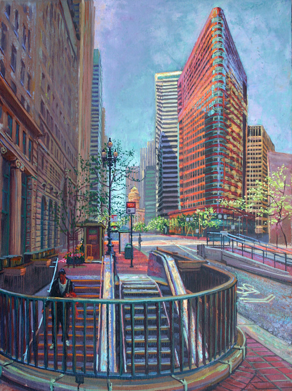 Embarcadero BART by Anthony Holdsworth