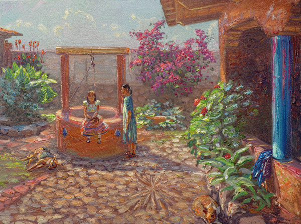 In the Patio by Anthony Holdsworth