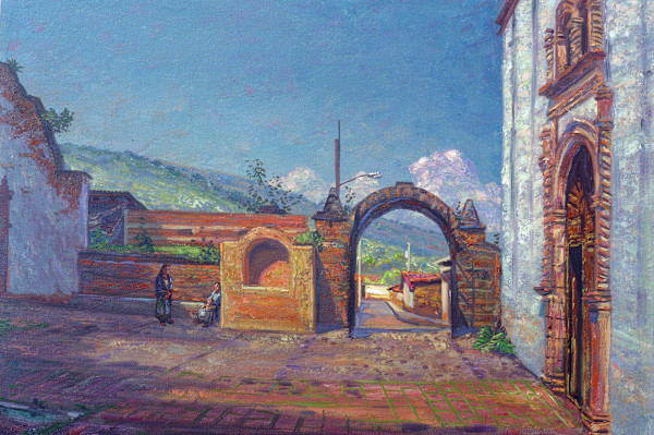 Tzintzuntzan Michoacan by Anthony Holdsworth