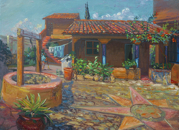 The Patio Casa Santiago by Anthony Holdsworth