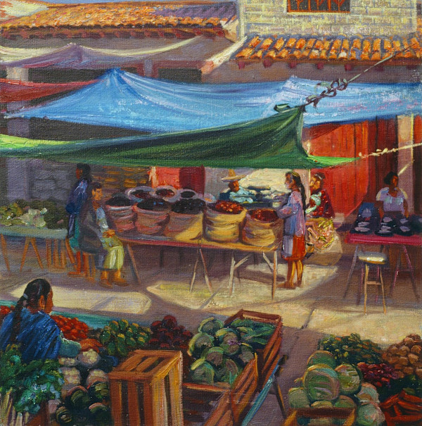 Mercato, Patzcuaro by Anthony Holdsworth