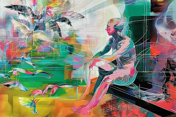 Mentation by Abol Bahadori, Image 1.