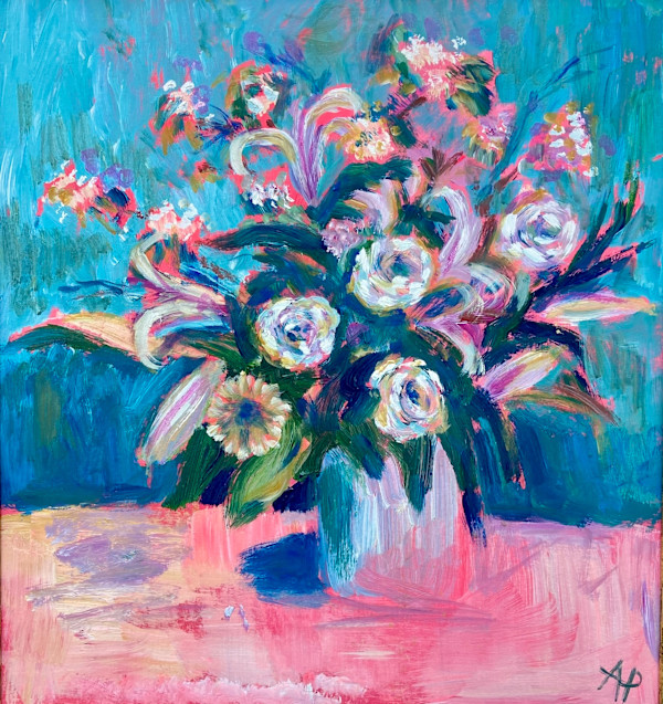 Tanya's Flowers by Angie Porter