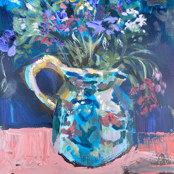 A Jug of Flowers for my Sister by Angie Porter