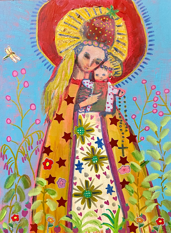 Our Lady of the Divine Berries by Angie Porter