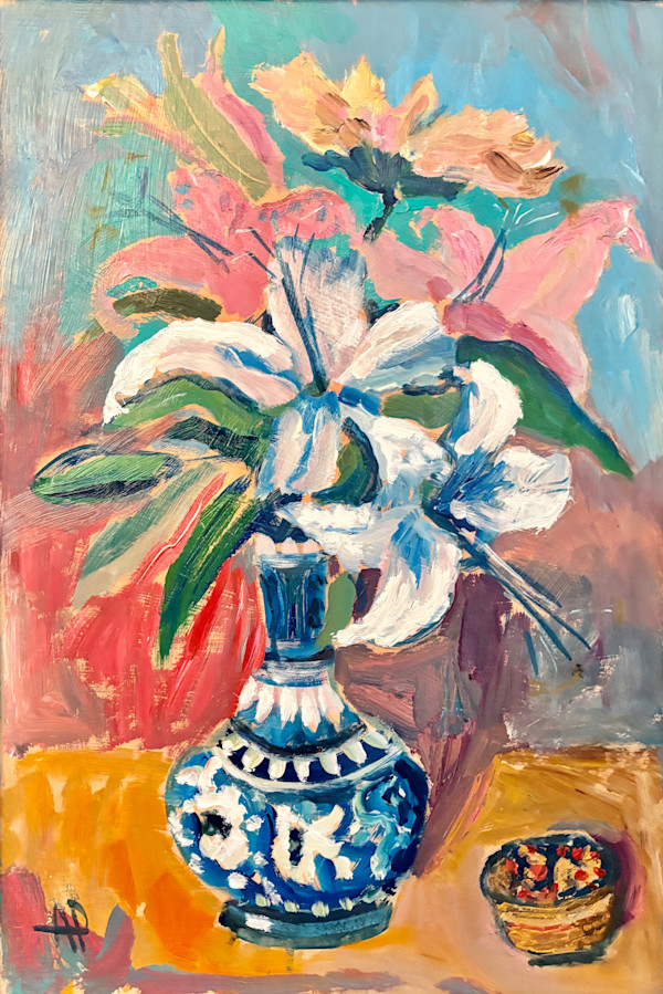Lilies Make my Heart Boom by Angie Porter, Image 1.