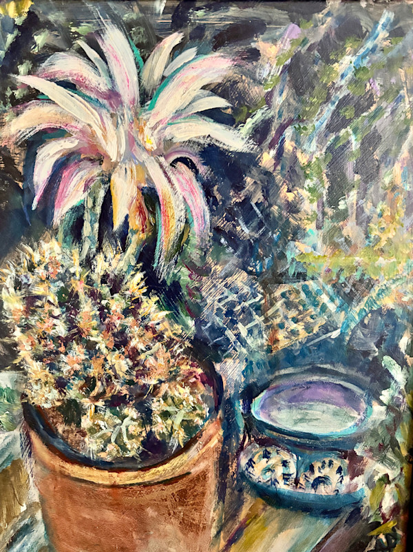 Cactus Flower Trumpet by Angie Porter, Image 1.