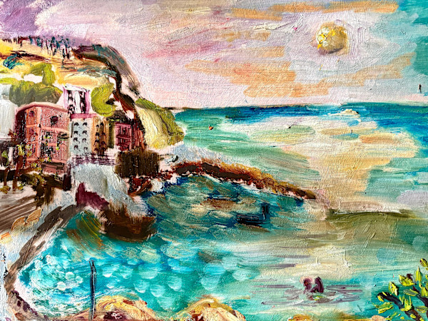 Sunrise Swim with Fabio by Angie Porter, Image 1.