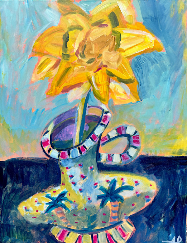 First Daffodil of Spring by Angie Porter, Image 1.