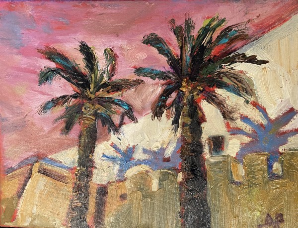 Moroccan Palms by Angie Porter