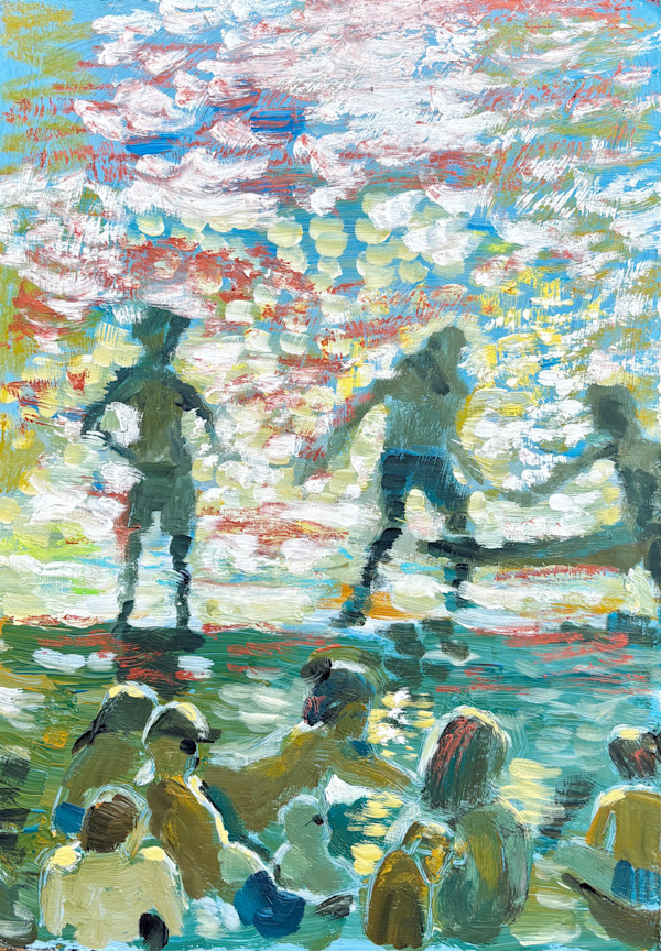 Eclipse Fever on East Beach by Angie Porter, Image 1.