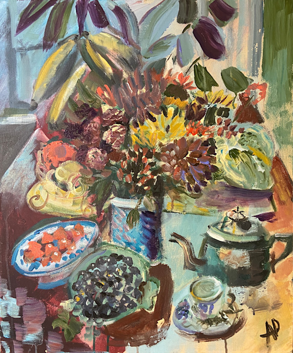 Novembers Table by Angie Porter