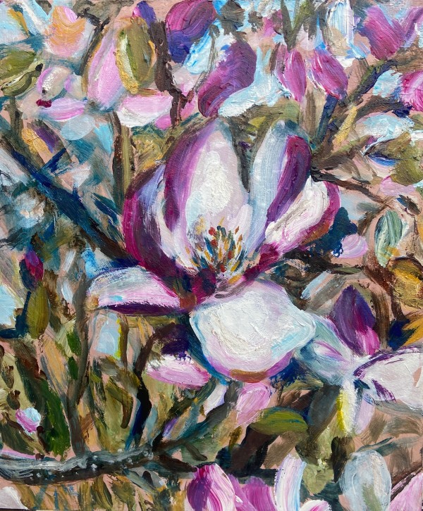 Magnolia Dreaming of your Magnificence by Angie Porter