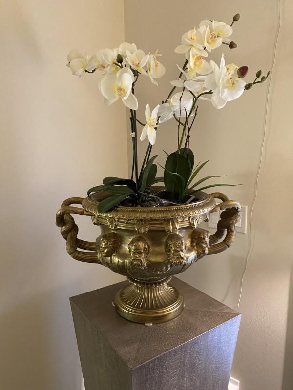 Gilt Bronze Warwick Urn