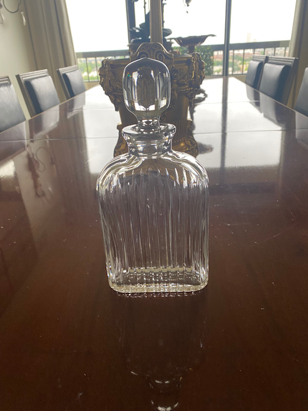 Contemporary Crystal Decanter
