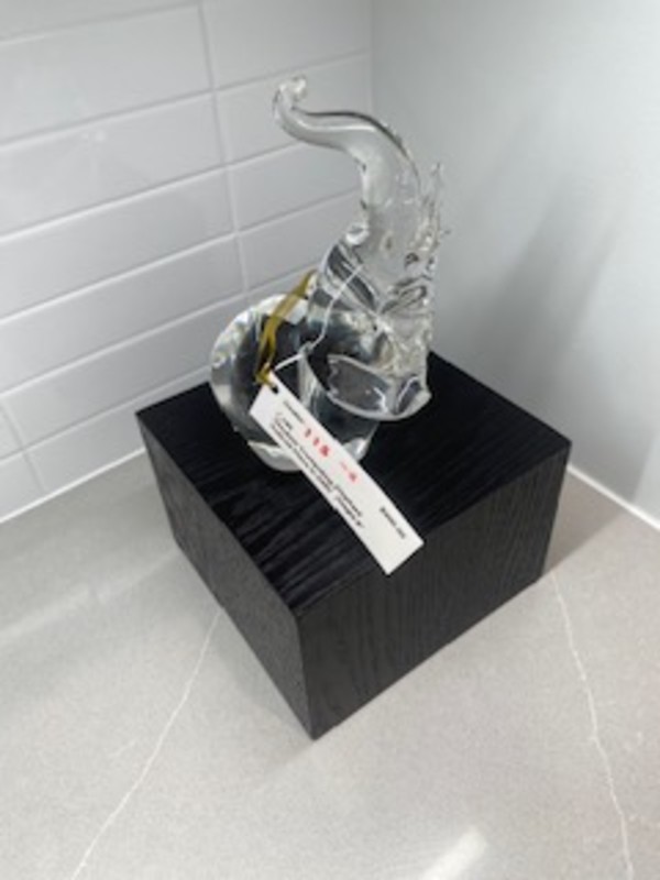 Steuben Trumpeting Elephant