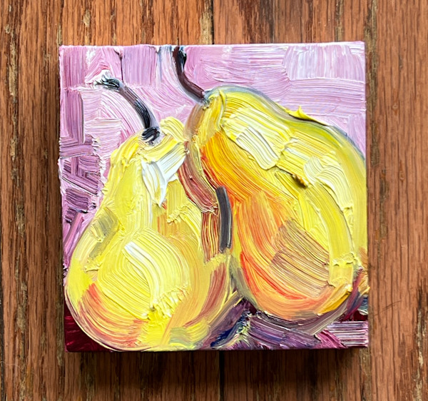 Yellow Pears by Nancy S Shippen