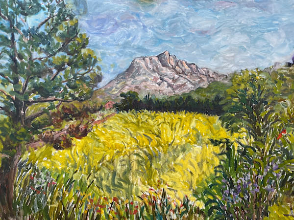 Mont Sainte-Victoire by The Woman's  National Democratic Club, Image 1.