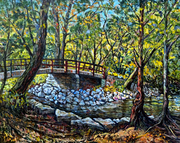 Fall in Rock Creek Park by The Woman's  National Democratic Club, Image 1.