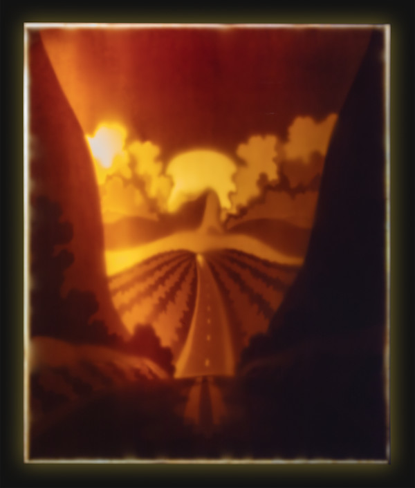 Pass to the Vineyard. August Night. by Harry Lum