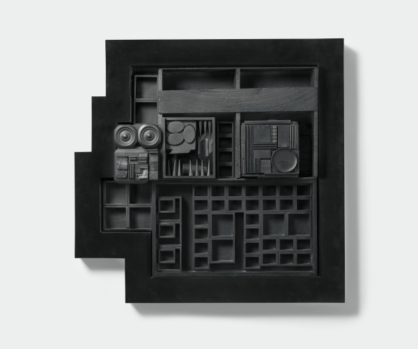 Black Zag M by Louise Nevelson