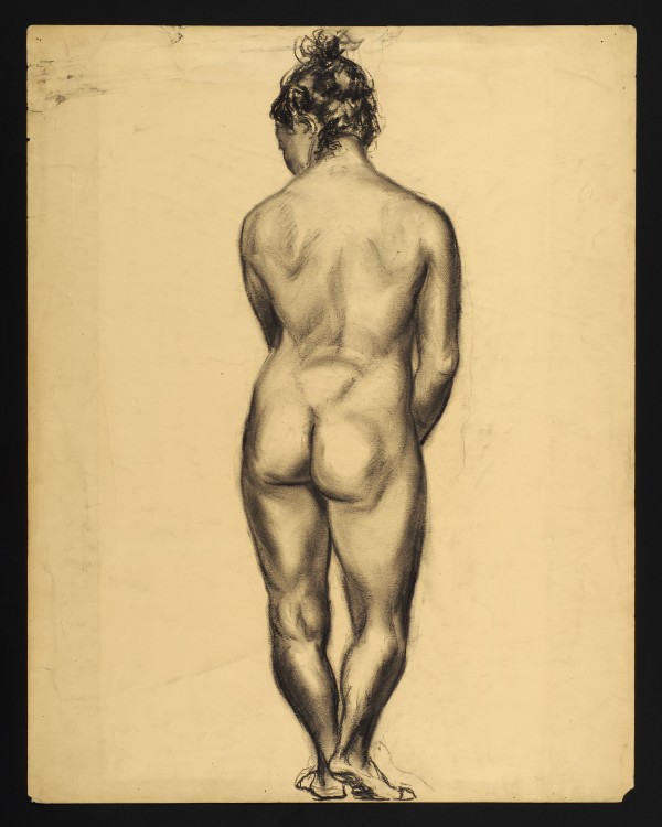 Standing Nude by Ann Brockman