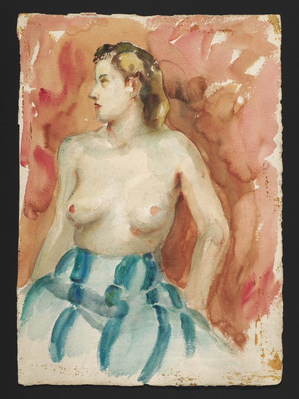 Half Nude by Ann Brockman