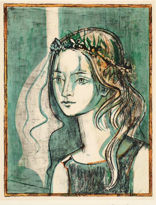 Girl with a Crown by Françoise Gilot