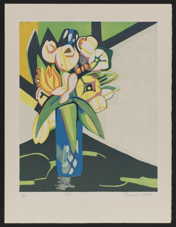 Tulips by Françoise Gilot