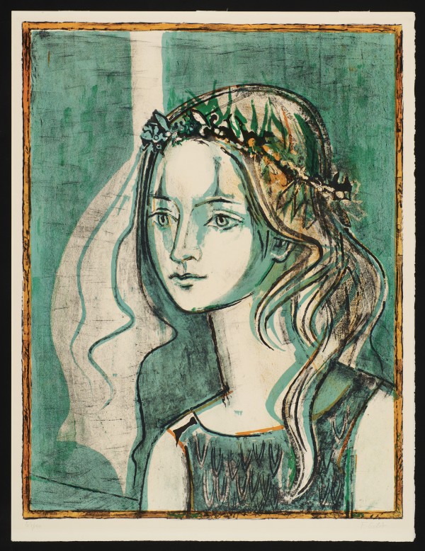 Girl with a Crown by Françoise Gilot