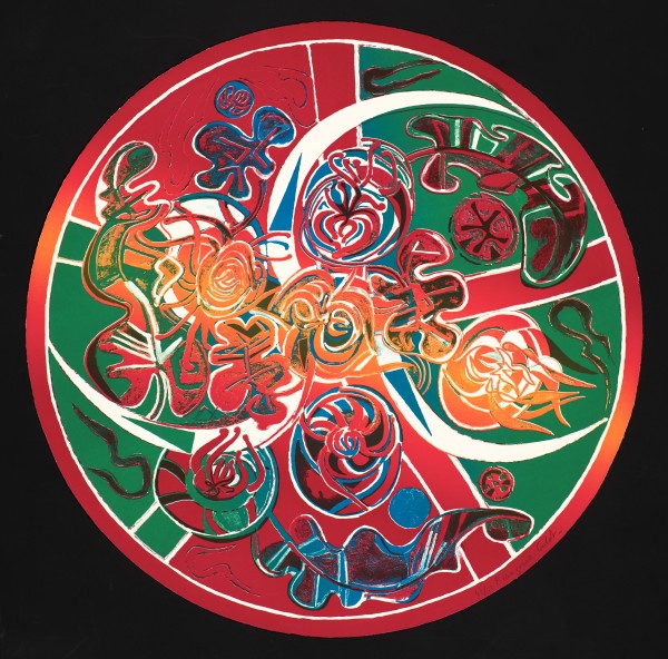 A Rainbow of Flowers by Françoise Gilot