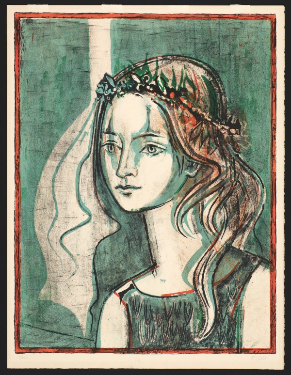Girl with a Crown by Françoise Gilot