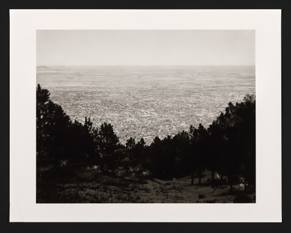 East from Flagstaff Mountain, Boulder Co. Colorodo 1975 by Robert Adams
