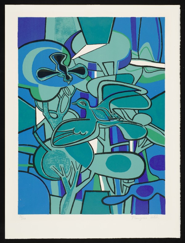 Birds in the Forest by Françoise Gilot