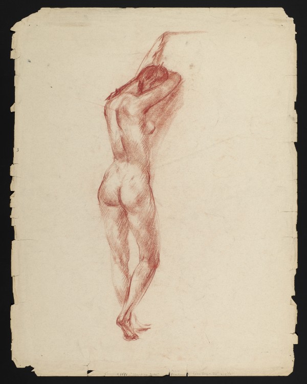 Standing Nude by Ann Brockman