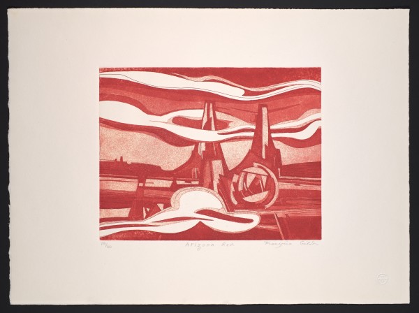 Arizona Red by Françoise Gilot