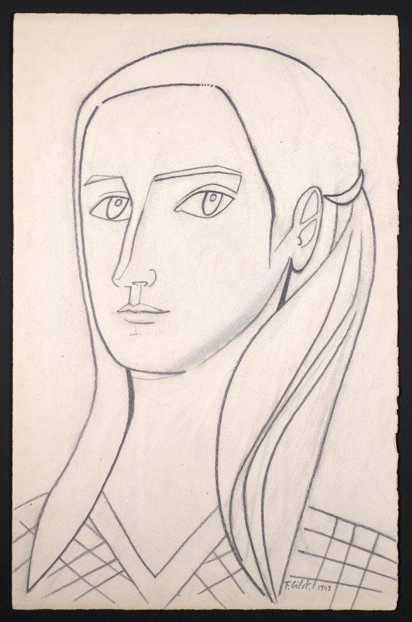 Self Portrait V by Françoise Gilot