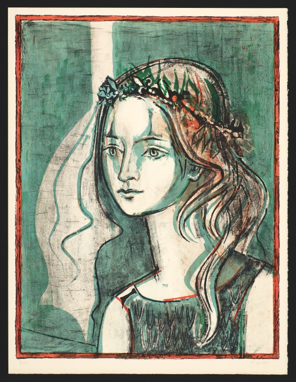 Girl with a Crown by Françoise Gilot