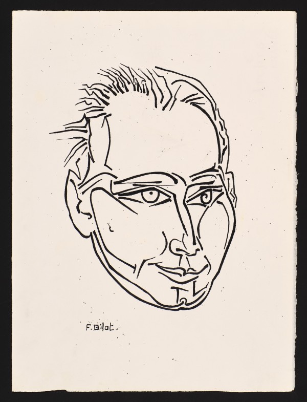 Louis Aragon by Françoise Gilot