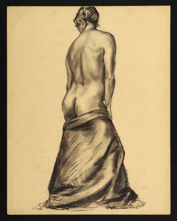 Standing Nude by Ann Brockman