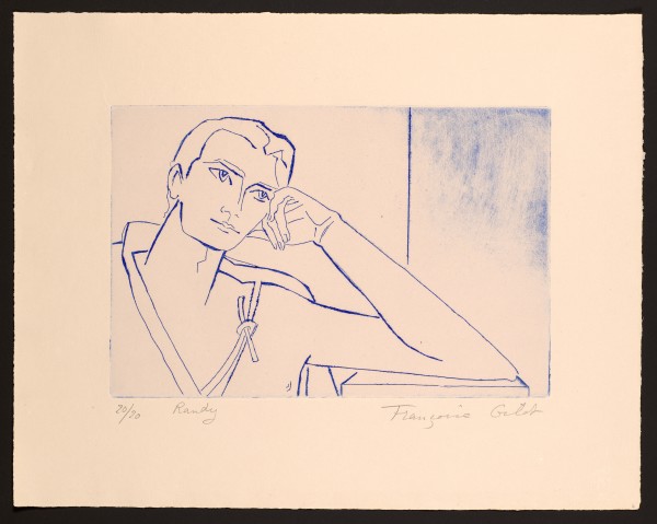 Randy (Study for Apollo) by Françoise Gilot