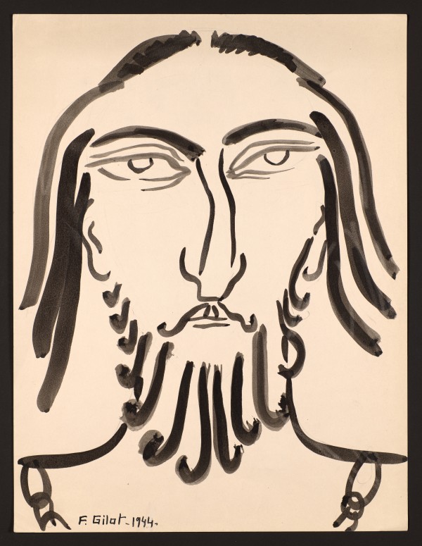 Character from "Les Mouches" by Françoise Gilot
