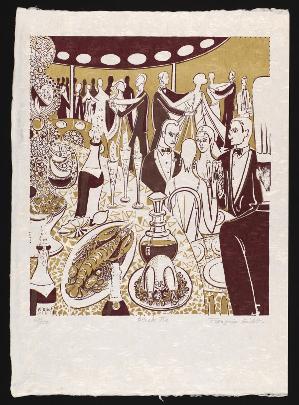 Black Tie by Françoise Gilot